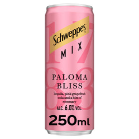 Schweppes Mix Paloma Bliss Cocktail 12 x 250ml