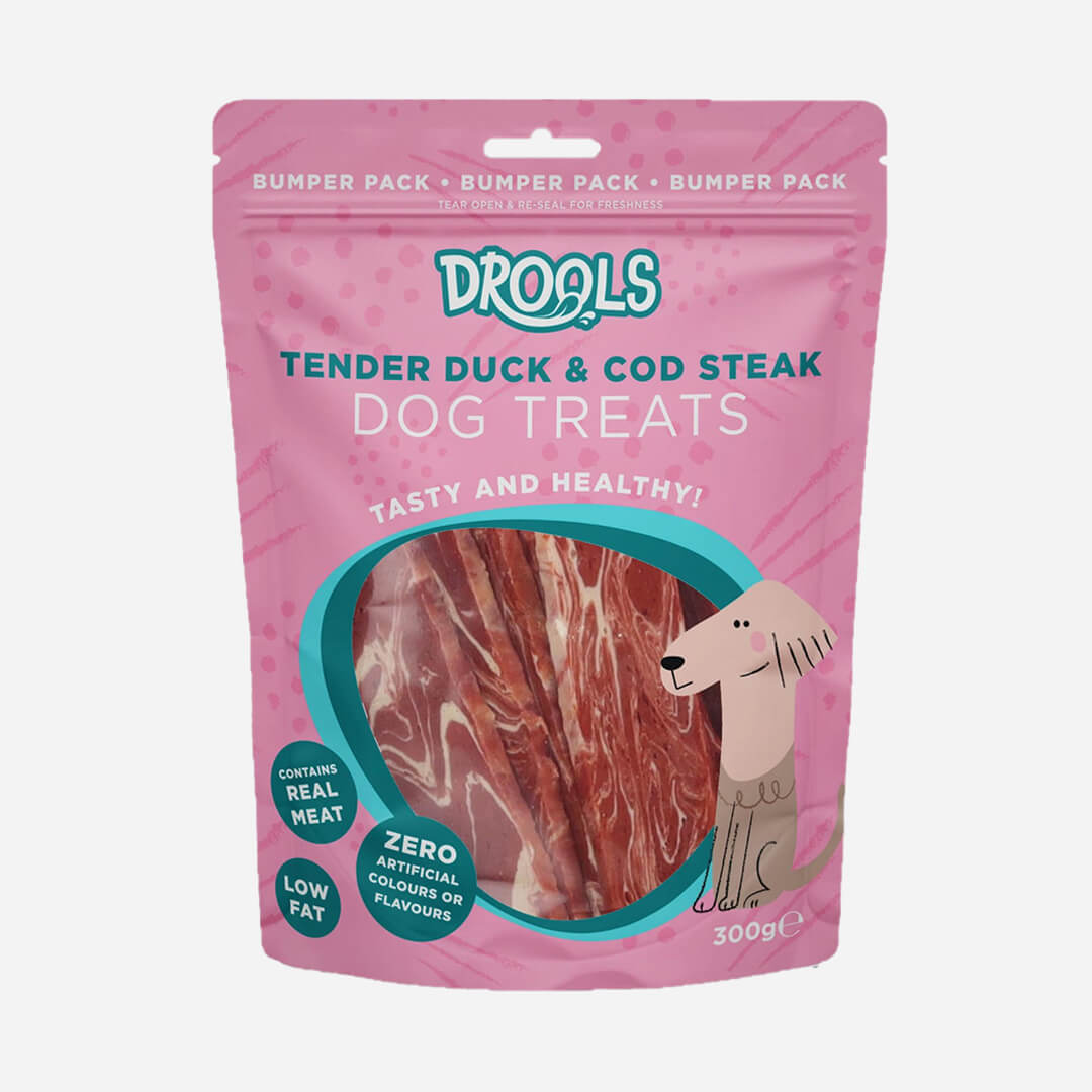 Drools Tender Duck & Cod Cube Dog Treats