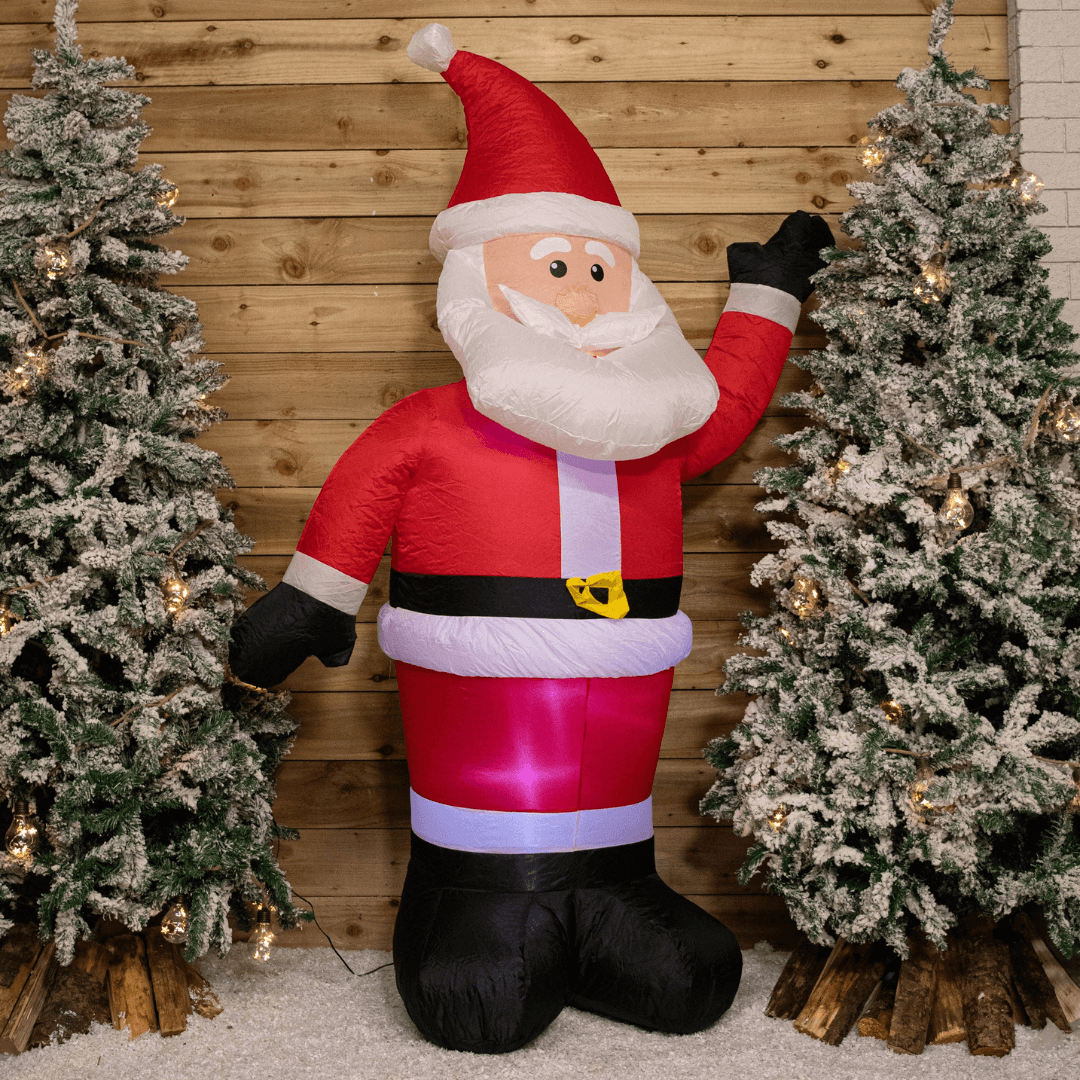 1.8m Giant Inflatable Santa Decoration