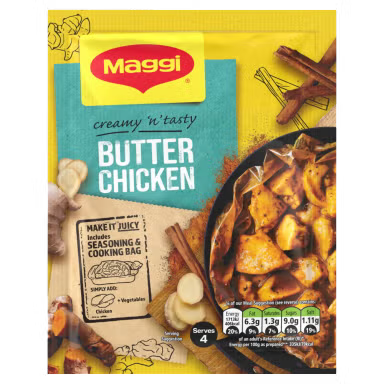 Maggi So Juicy Creamy Butter Chicken Recipe Mix 16 x 41g