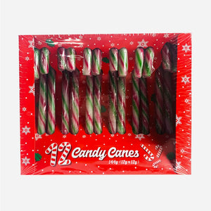 Peppermint Flavour Multicoloured Candy Canes