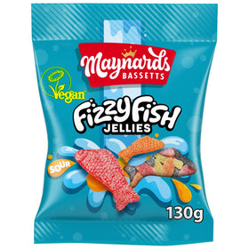 Maynards Bassetts Fizzy Fish Jellies