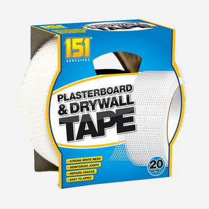 151 Adhesives Plasterboard & Drywall Tape 20 Metre Roll