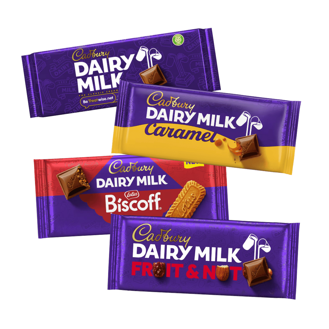 Single Cadbury 4 Bar Assortment