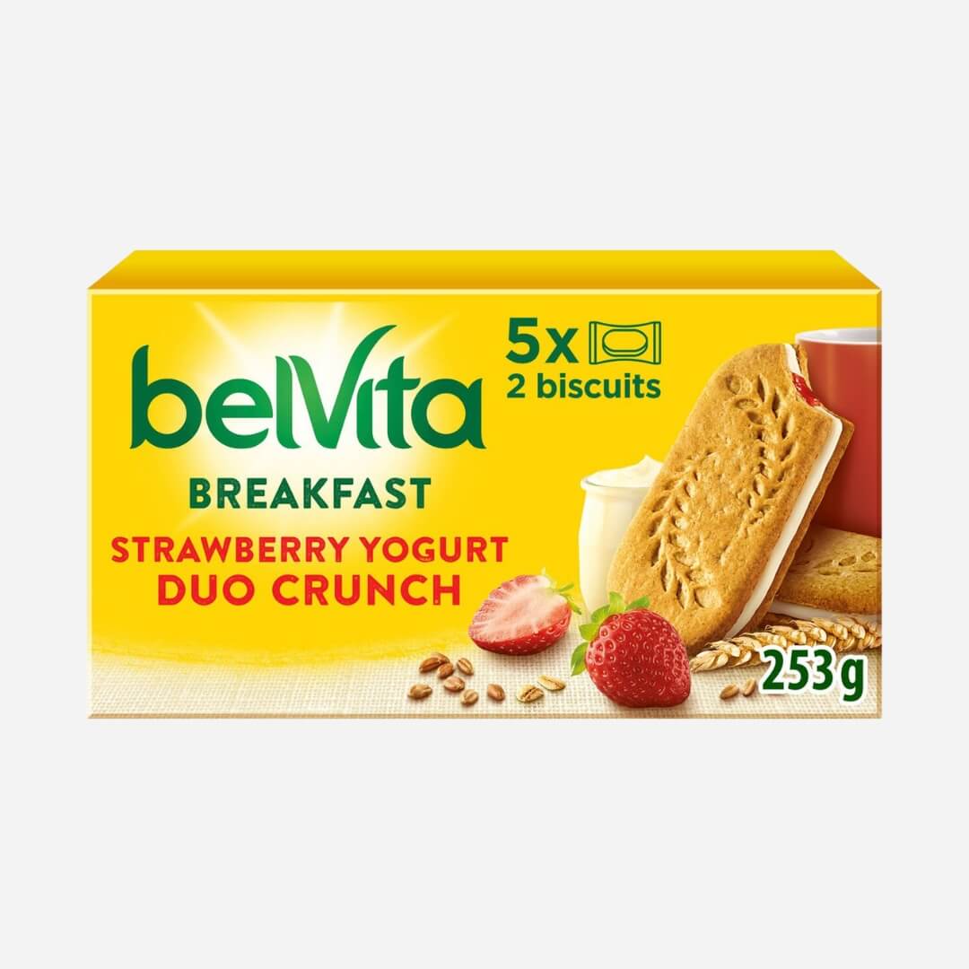 Belvita Strawberry Yogurt Duo Crunch