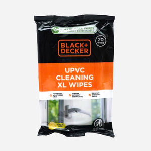 Black + Decker UPVC Cleaning XL Wipes Citrus Zest