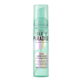 Isle of Paradise Glow Clear Self-Tanning Mousse - Medium - 200ml