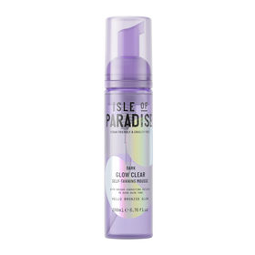 Isle of Paradise Glow Clear Self-Tanning Mousse - Dark - 200ml