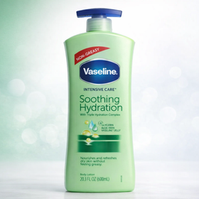 Vaseline Intensive Care Aloe Soothe Soothing Hydration Body Lotion
