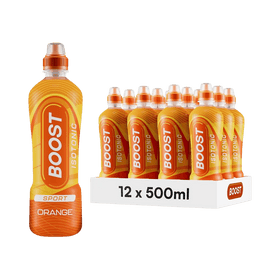 Boost Sport  Isotonic Orange Drink 12 x 500ml Bottle