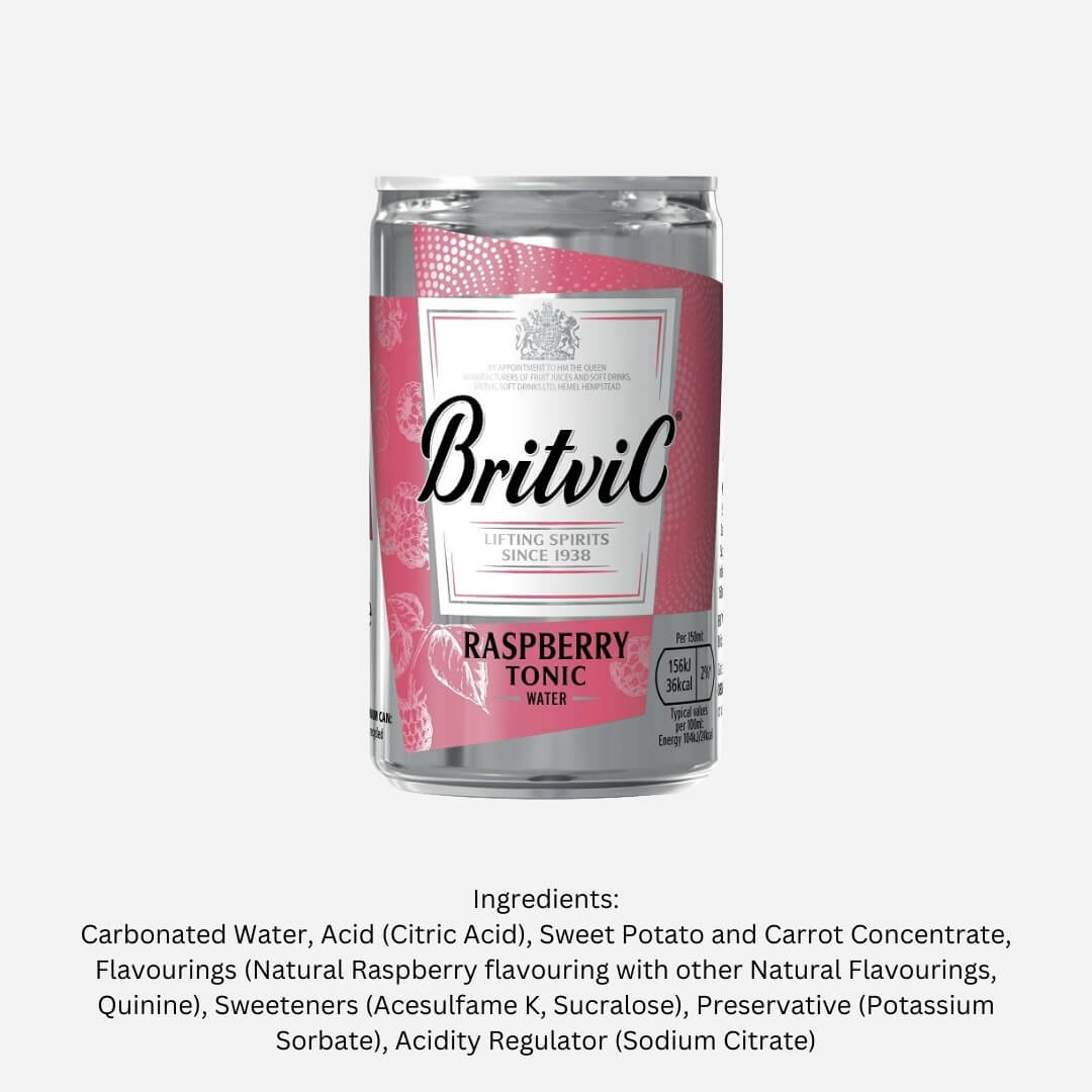 Britvic Raspberry Tonic Water Miniatures