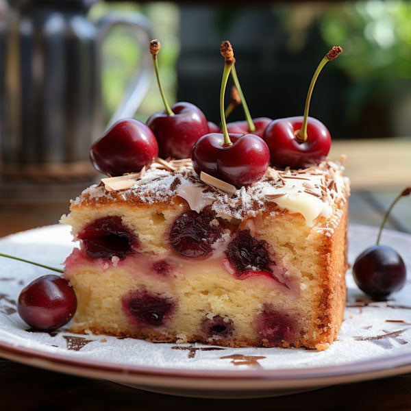 New Crown Bakery Cherry Cake Slice Large Slab