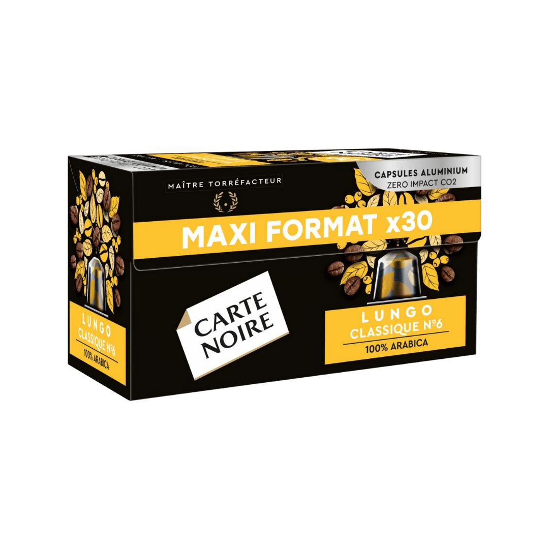 Carte Noire Nespresso Lungo Coffee Capsules