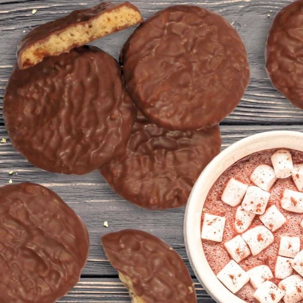 Dark Chocolate Digestives Famous Biscuits Mis-Shapes