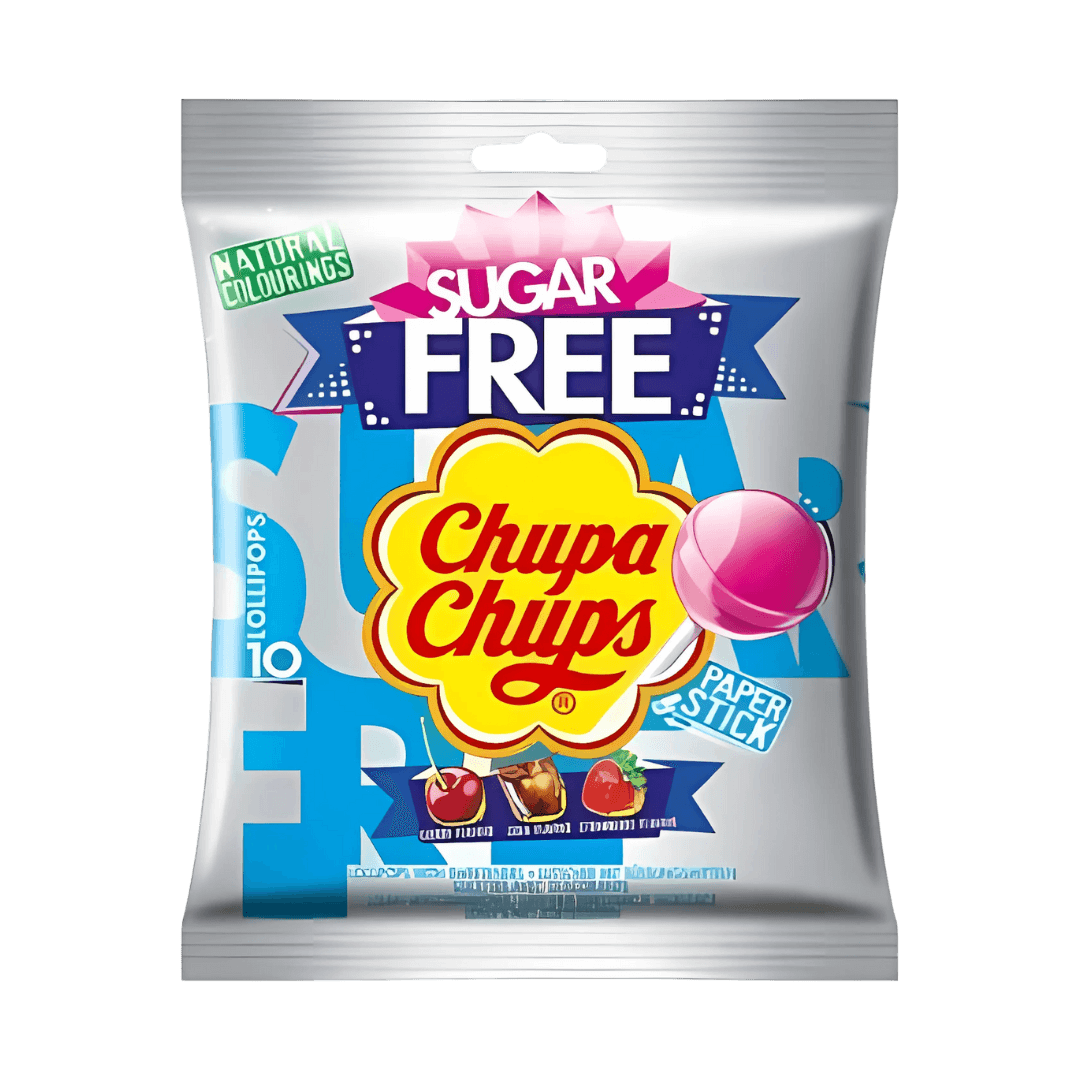 Chupa Chups Sugar Free Lollipop Assortment