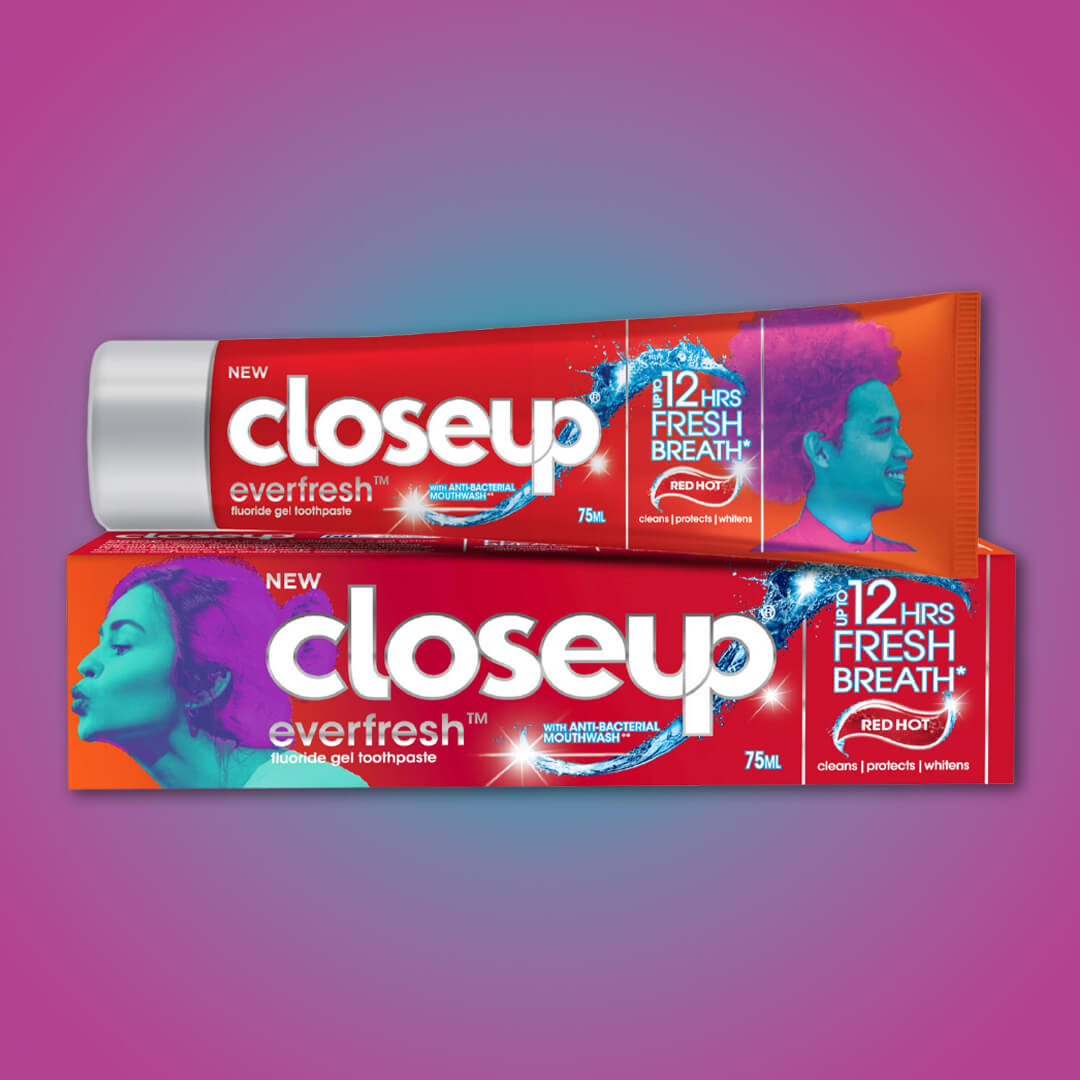 Close Up Everfresh Red Hot Anti Bacterial Toothpaste