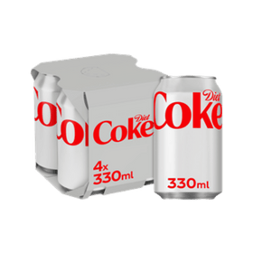 Multipack (4) Diet Coke