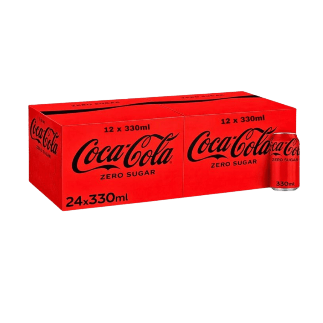 Case (24) Coca Cola Zero 2 x 12 x 330ml