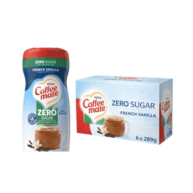 Coffee-Mate Powder French Vanilla Sugar Free Coffee Creamer 6 x 289g