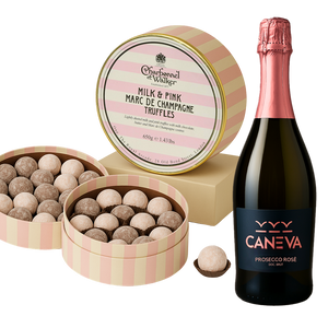 Charbonnel et Walker Truffles & Caneva Prosecco Rosé Gift Selection