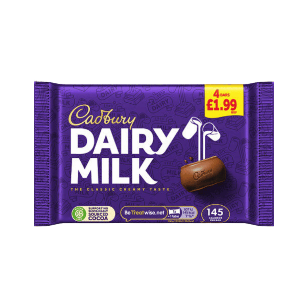 Cadbury Dairy Milk Chocolate Bars
