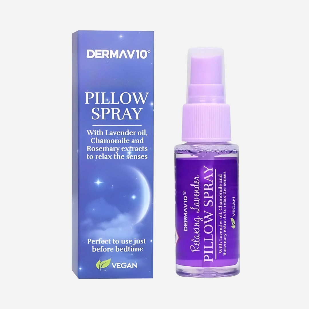 Dermav10 Vegan Perfect Bedtime Pillow Lavender Spray