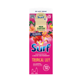 Surf Liquid Detergent Tropical Lily 24 Washes 648ml