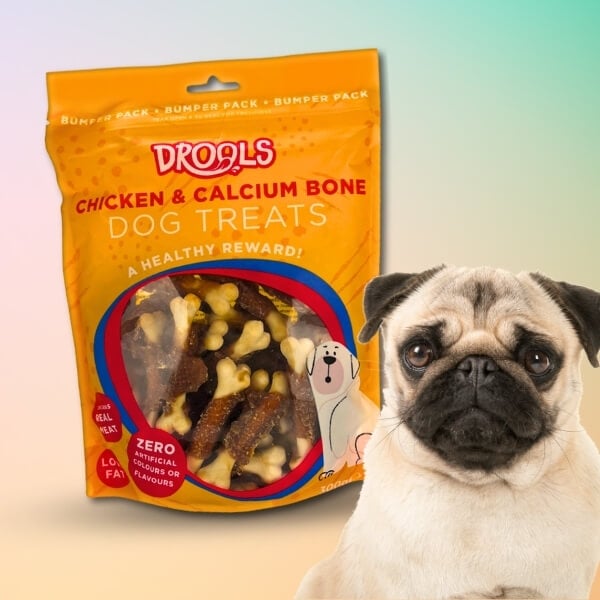 Drools Chicken & Calcium Bone Healthy Pet Dog Treats