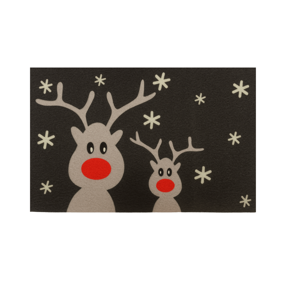 Christmas Theme Machine Washable Door Mat