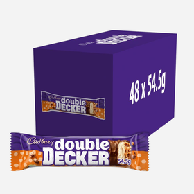 Cadbury Double Decker Chocolate Snack Bars 48 Bars