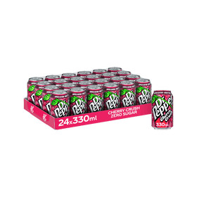 Dr Pepper Zero Cherry 24 x 330ml