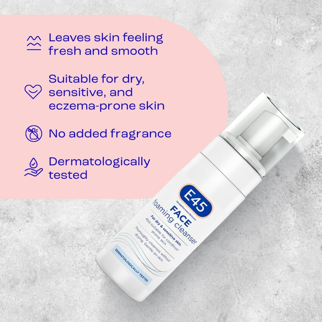 E45 Face Foaming Cleanser
