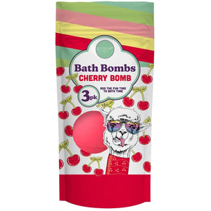 Elysium Spa Cherry Bomb Bath Bombs