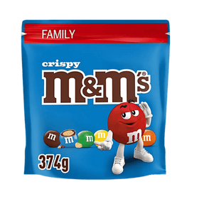 M&M's Crispy Family Bag 374g