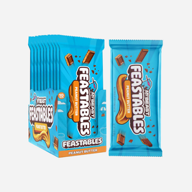 Mr Beast Feastbales Milk Chocolate with Peanut Butter 10 x 60g Bars