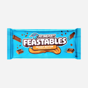 Feastables Mr Beast Feastbales Milk Chocolate with Peanut Butter