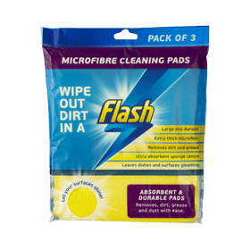Flash Microfibre Cleaning Pads