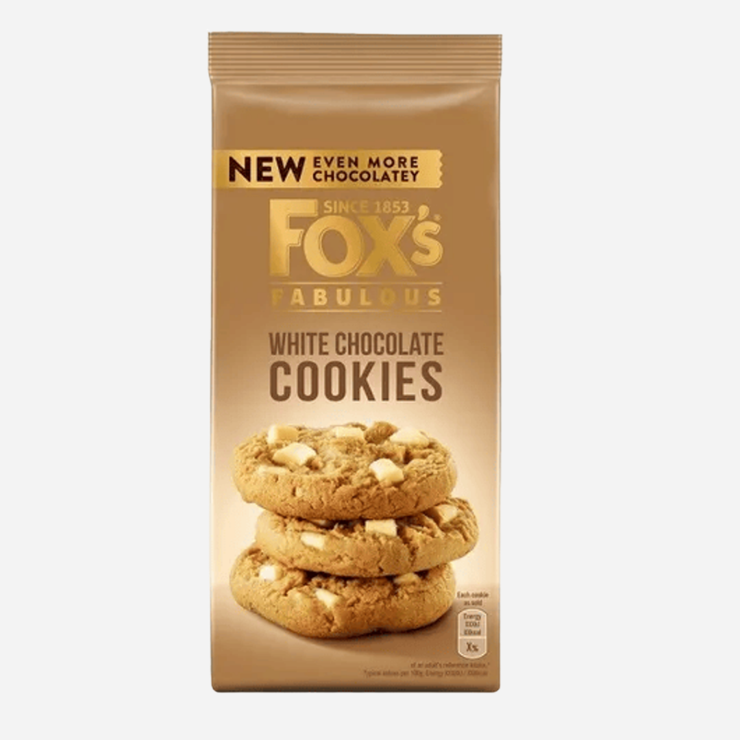 Fox's Fabulous White Chocolate Cookies
