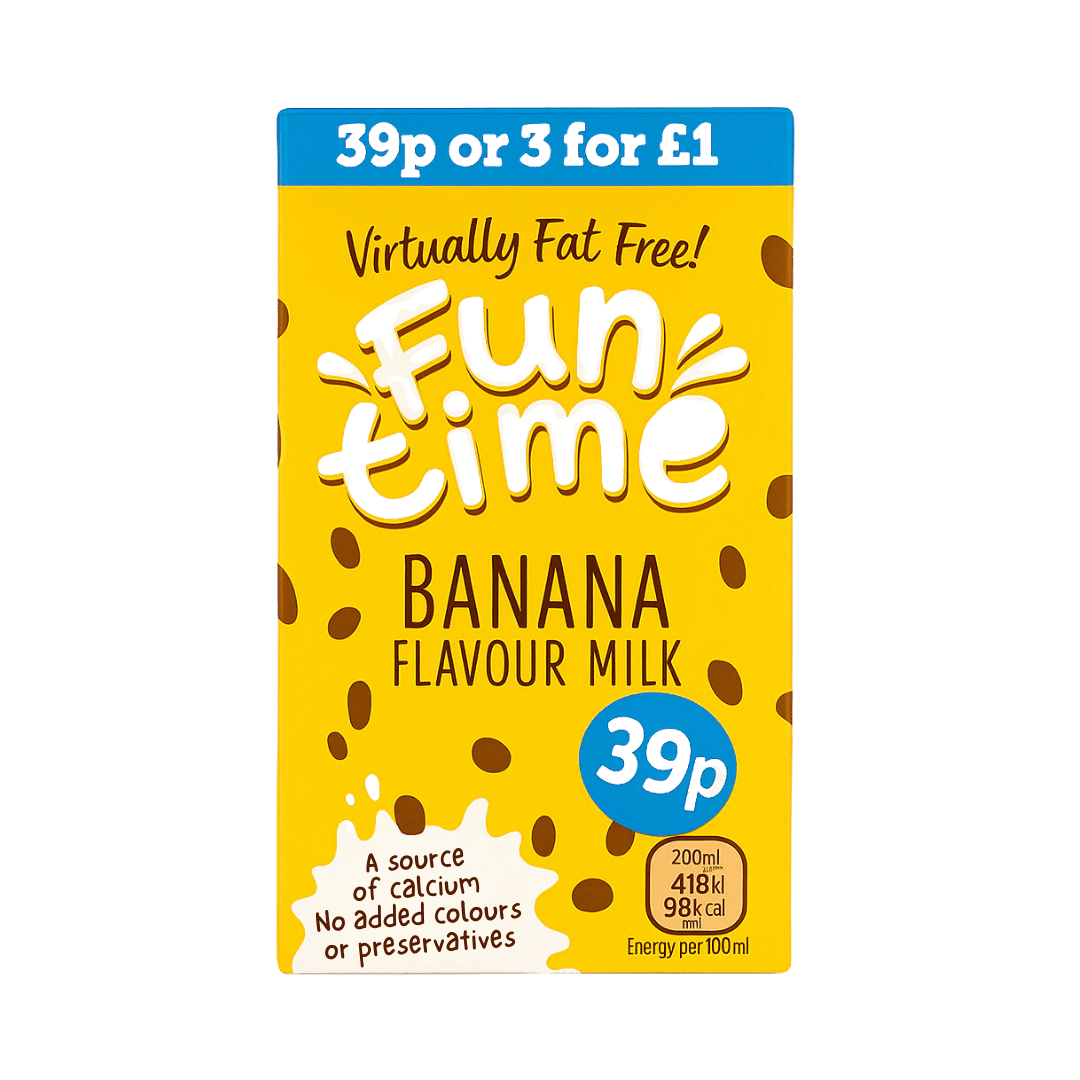 Fun Time Banana Flavour Milk