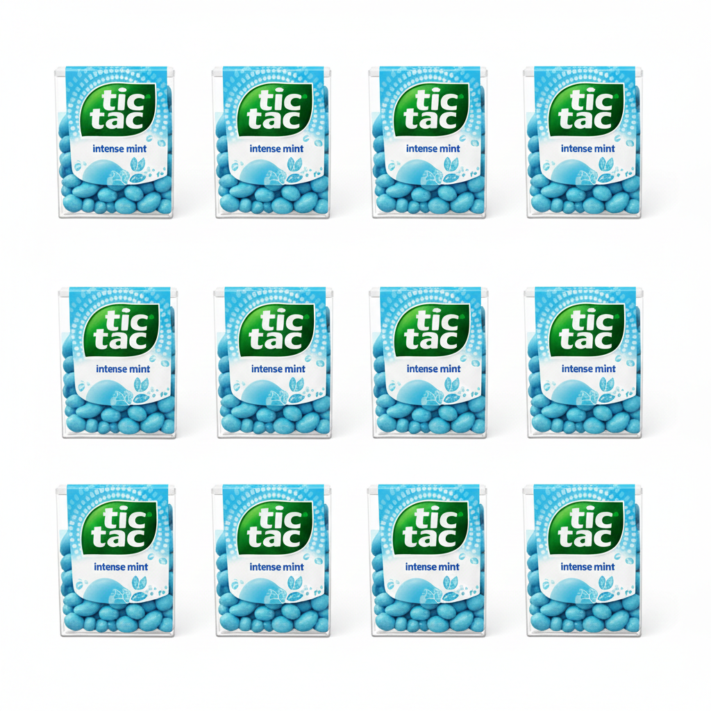 Tic Tac Intense Mint  Case  12 x 13g
