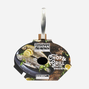 GreenPan Chop & Grill Healthy Ceramic Fish Pan