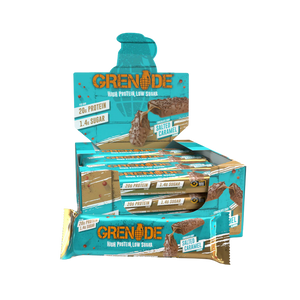 Grenade High Protein Low Sugar Chocolate Chip Salted Caramel Flavour Bars