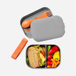 Grey Royal VKB Lunch Box Includes Cutlery