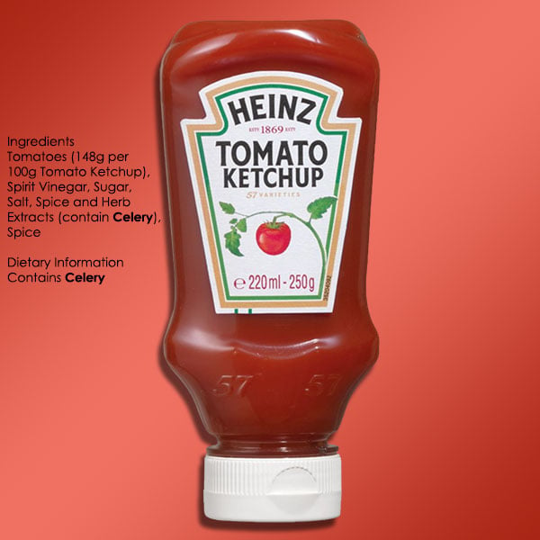 Heinz Original Tomato Ketchup Sauce Squeezy Bottle