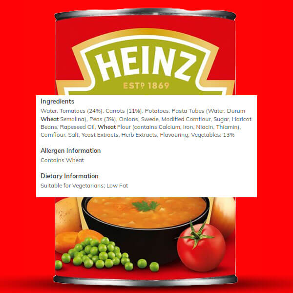 Heinz Vegetable Soup