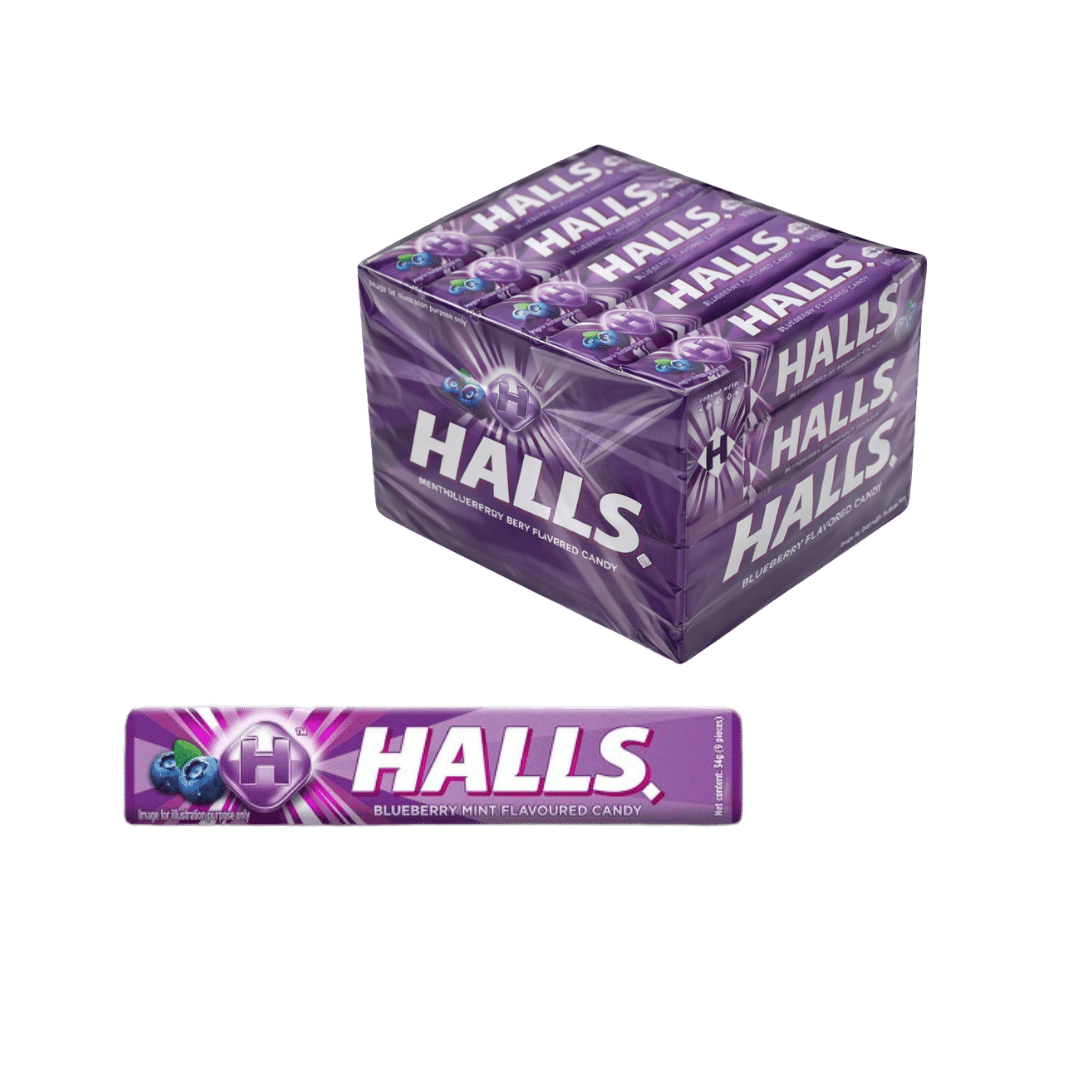 Halls Blueberry 20 x 34g