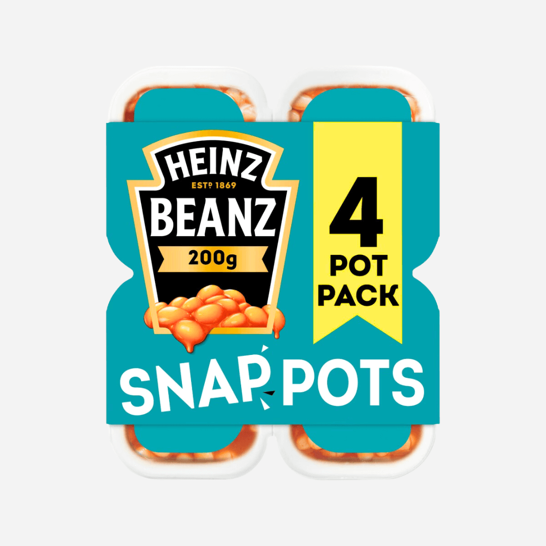 Heinz Baked Beanz In Rich Tomato Sauce Snap Pots