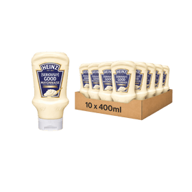 Heinz Seriously Good Squeezy Mayonnaise 10 x 400ml Bottles