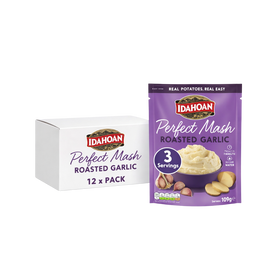 Idahoan Roasted Garlic Mash Potato 12 x 109g