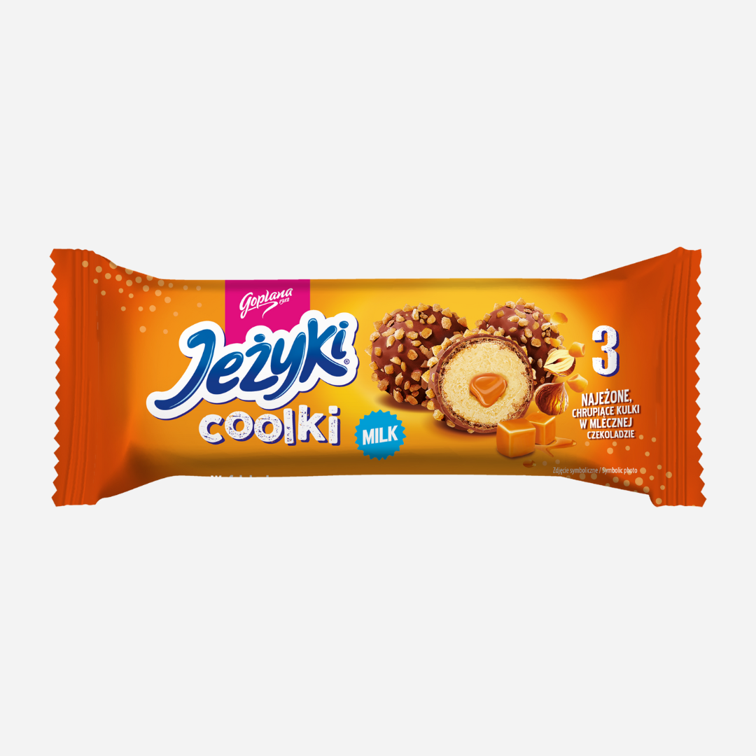 Polish Goplana Jeżyki Coolki Milk Chocolate Triple Packs